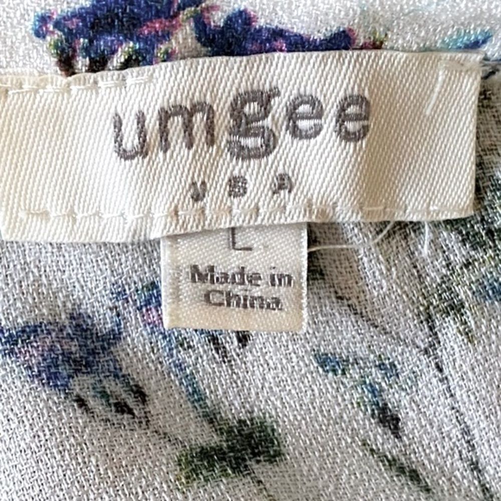 Umgee Floral Spring Swing Mini Dress Size Large. Excellent Condition - Picture 3 of 5